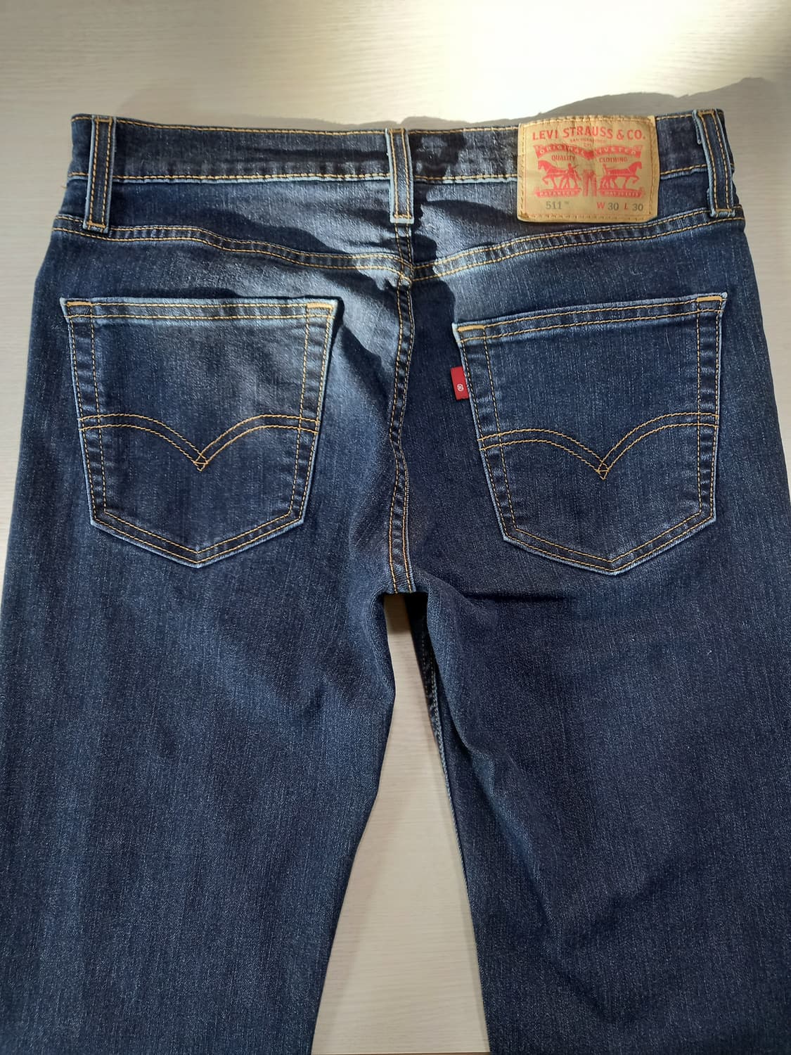 30 리바이스511 스판 슬림일자진 진청 30-176 상품이미지4