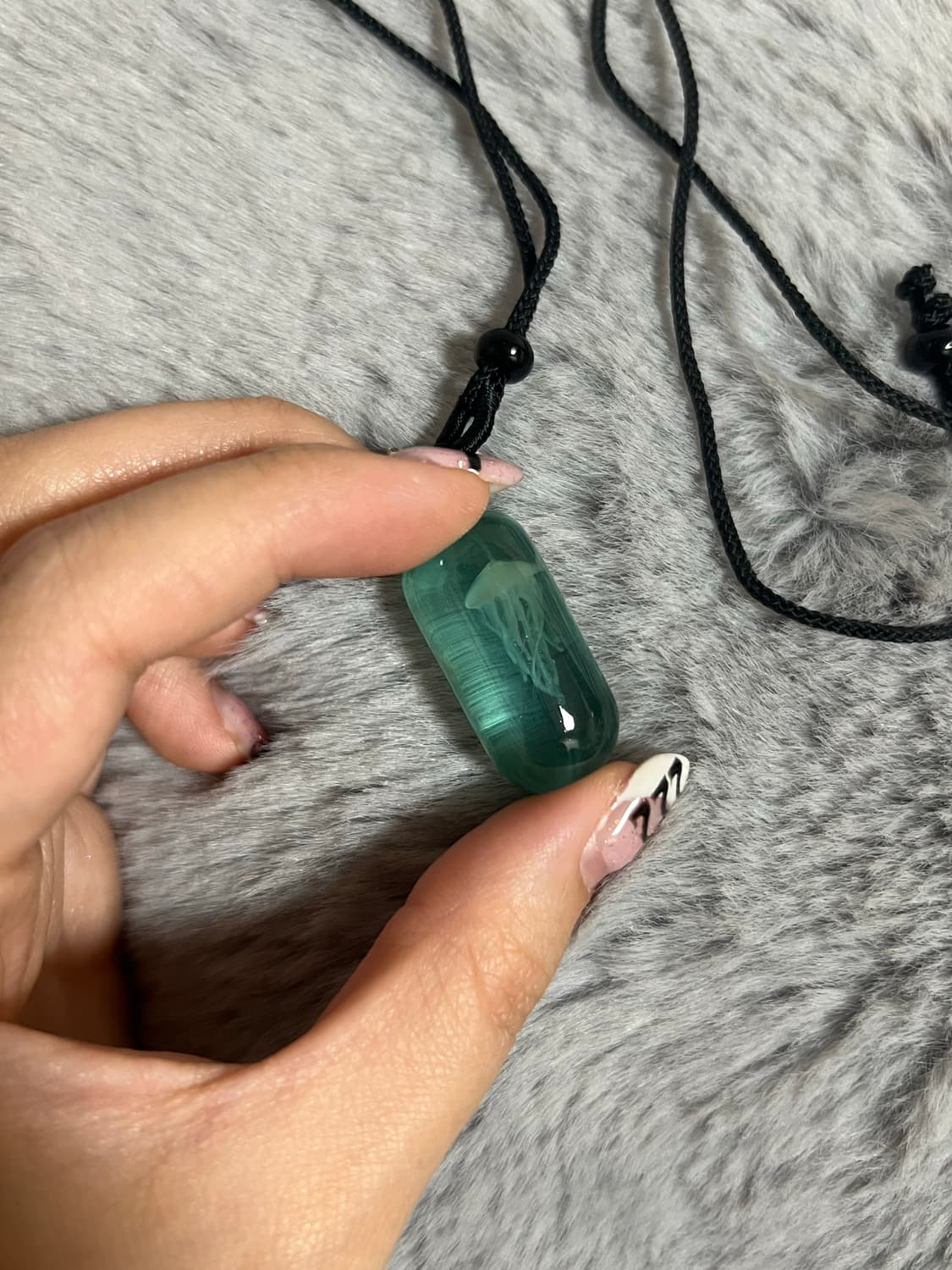 레진 해파리 팬던트 박제 빈티지 목걸이 상품이미지2