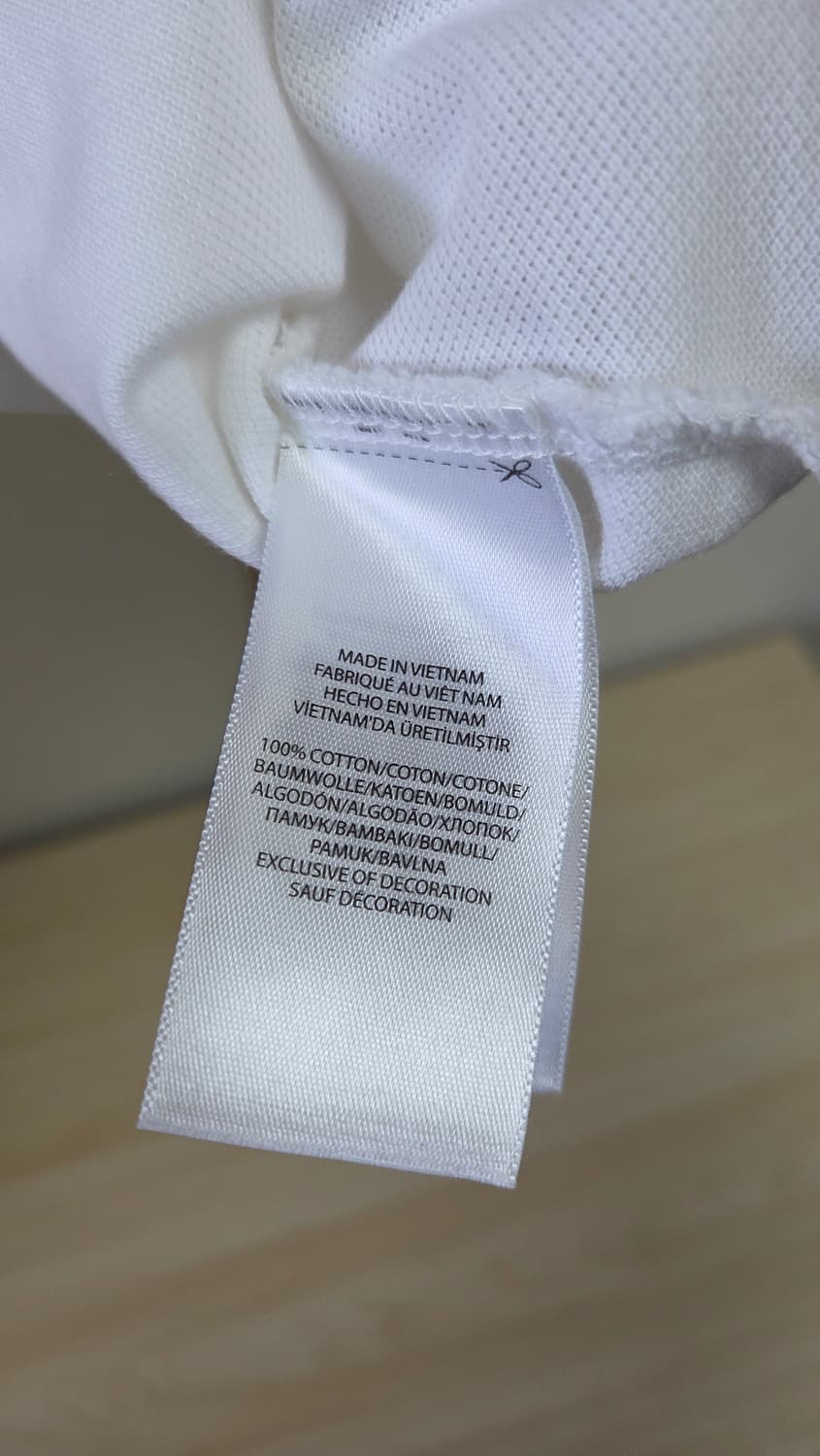 폴로 랄프로렌 화이트 반팔 카라티 상품이미지5