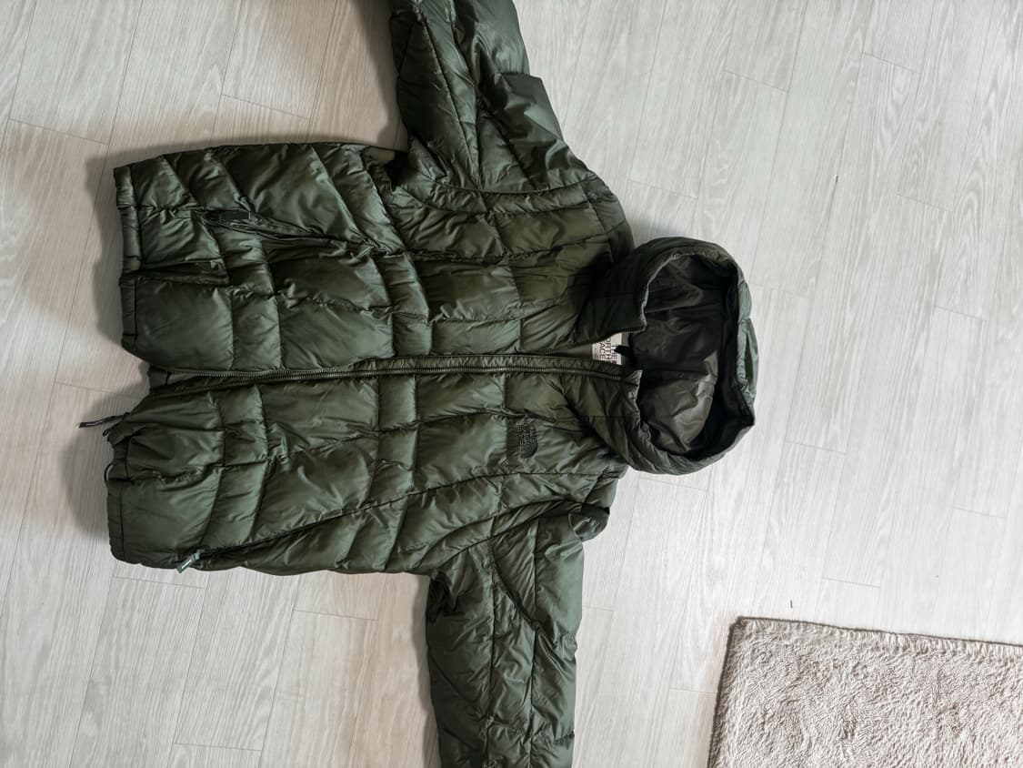 (XL) 노스페이스 웨이브 라이트 온볼 자켓 패딩 카키 상품이미지4