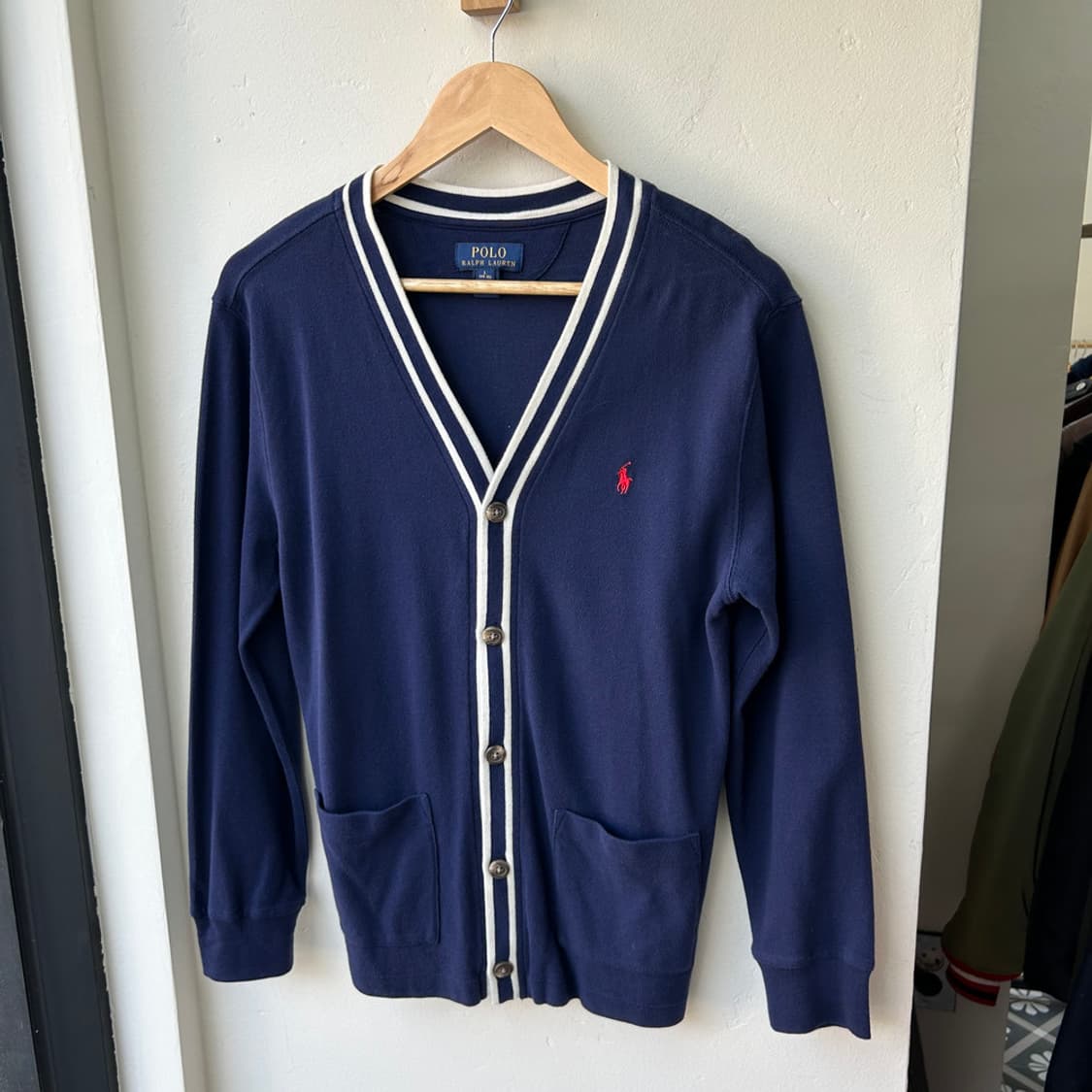 16291 - 폴로 랄프로렌 네이비 가디건 상품이미지1