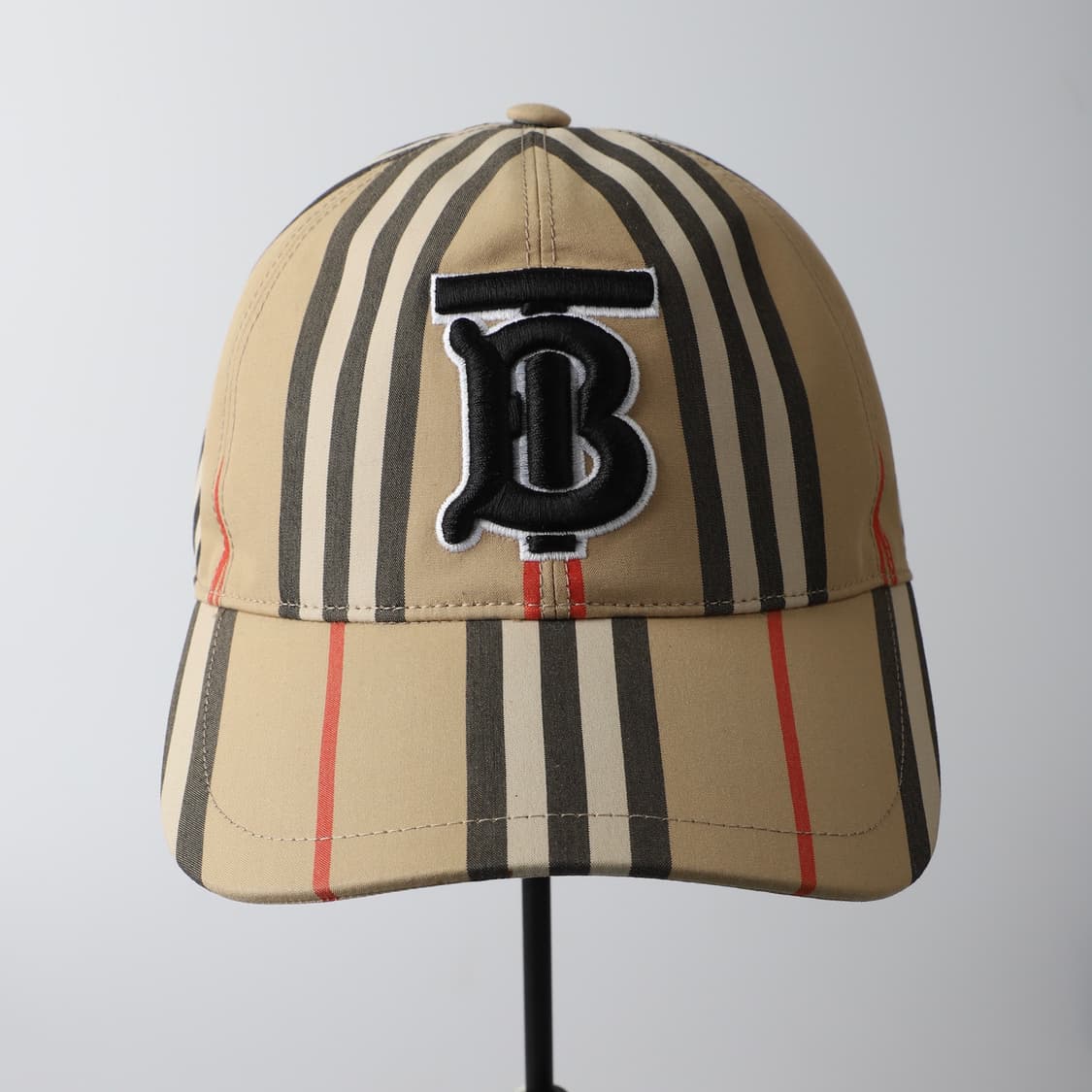 S / Burberry 버버리 TB 모노그램 모티프 빈티지 체크 볼캡 상품이미지5