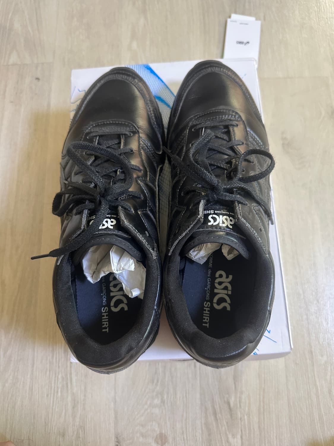 [280] 꼼데가르송 셔츠 x 아식스 OC RUNNER 블랙 상품이미지4