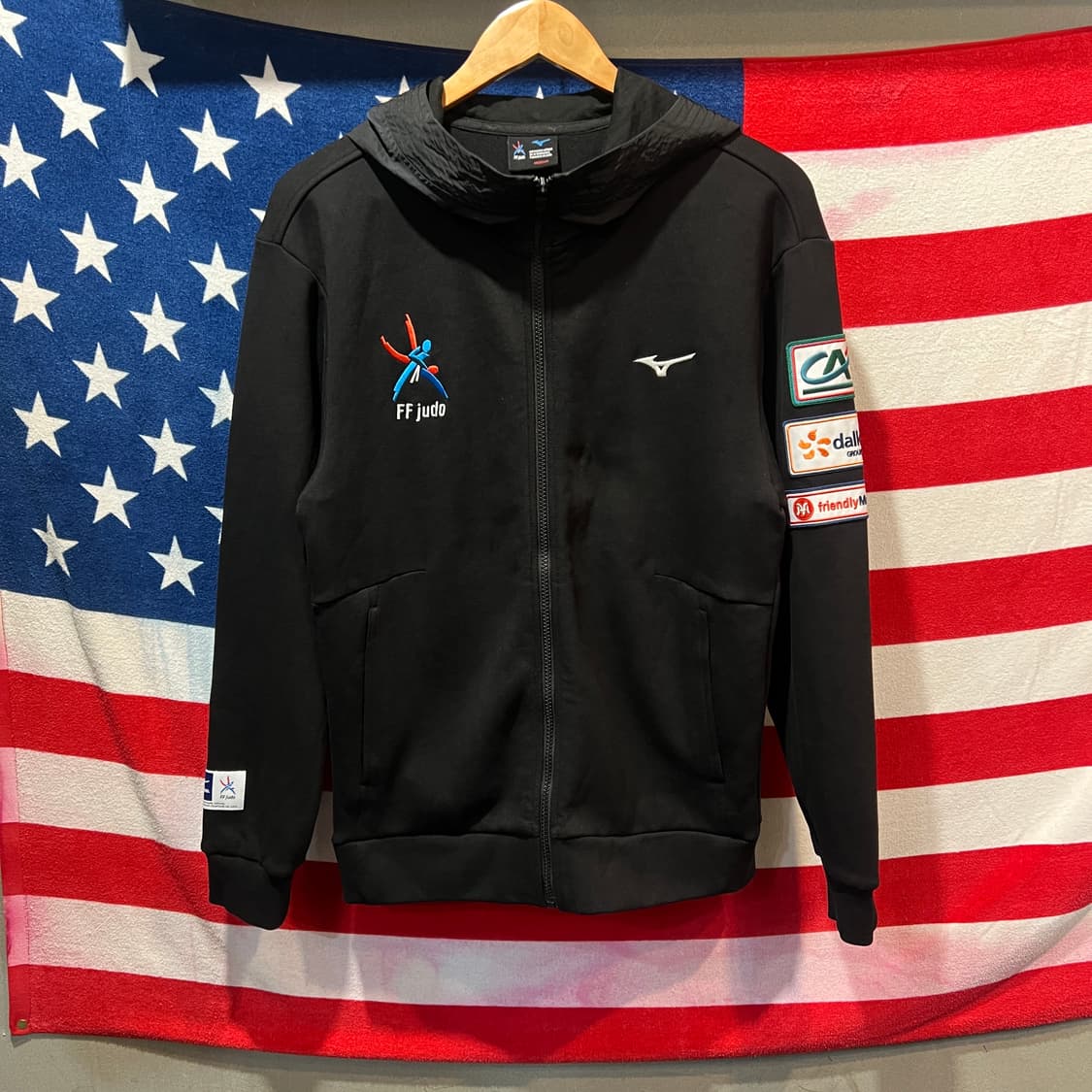 미즈노 유도 후드집업 상품이미지1