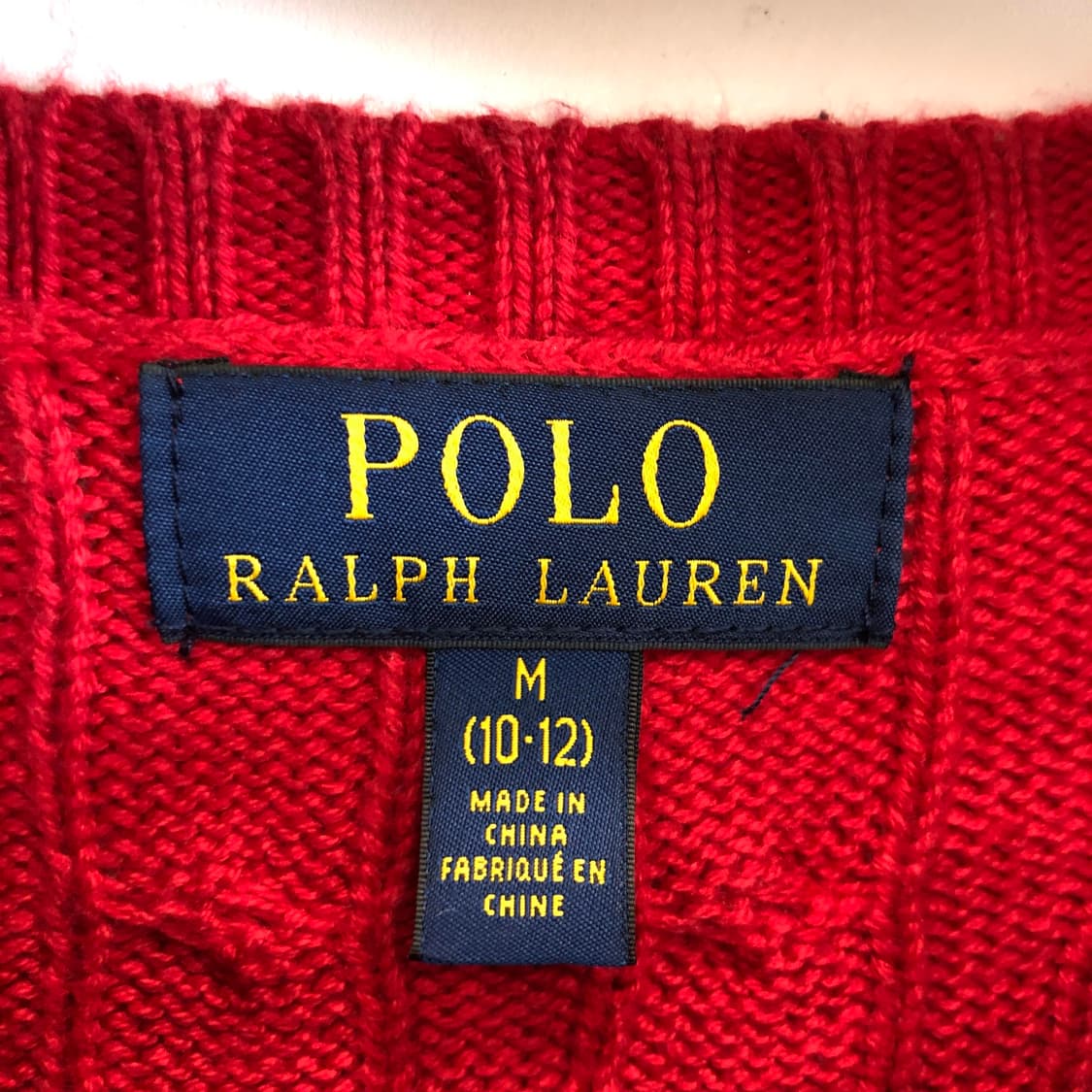 폴로 랄프로렌 케이블니트 44 / M10-12 상품이미지5