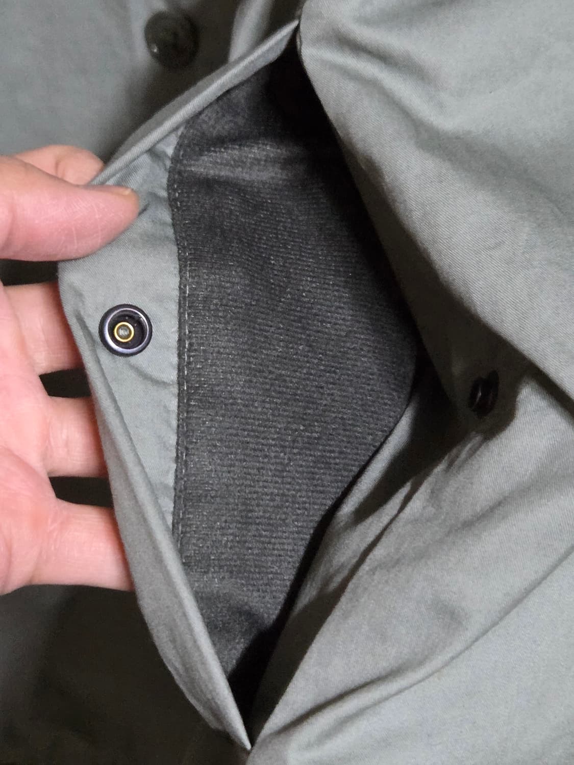 나나미카 코덴시 패딩다운 자켓 그린 L 상품이미지4