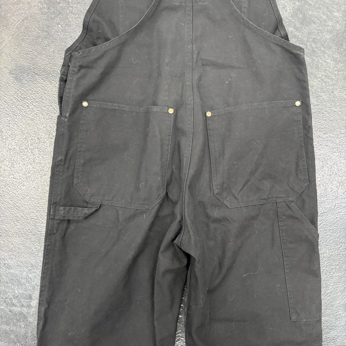 (95)벤 데이비스 블랙 오버롤 상품이미지6