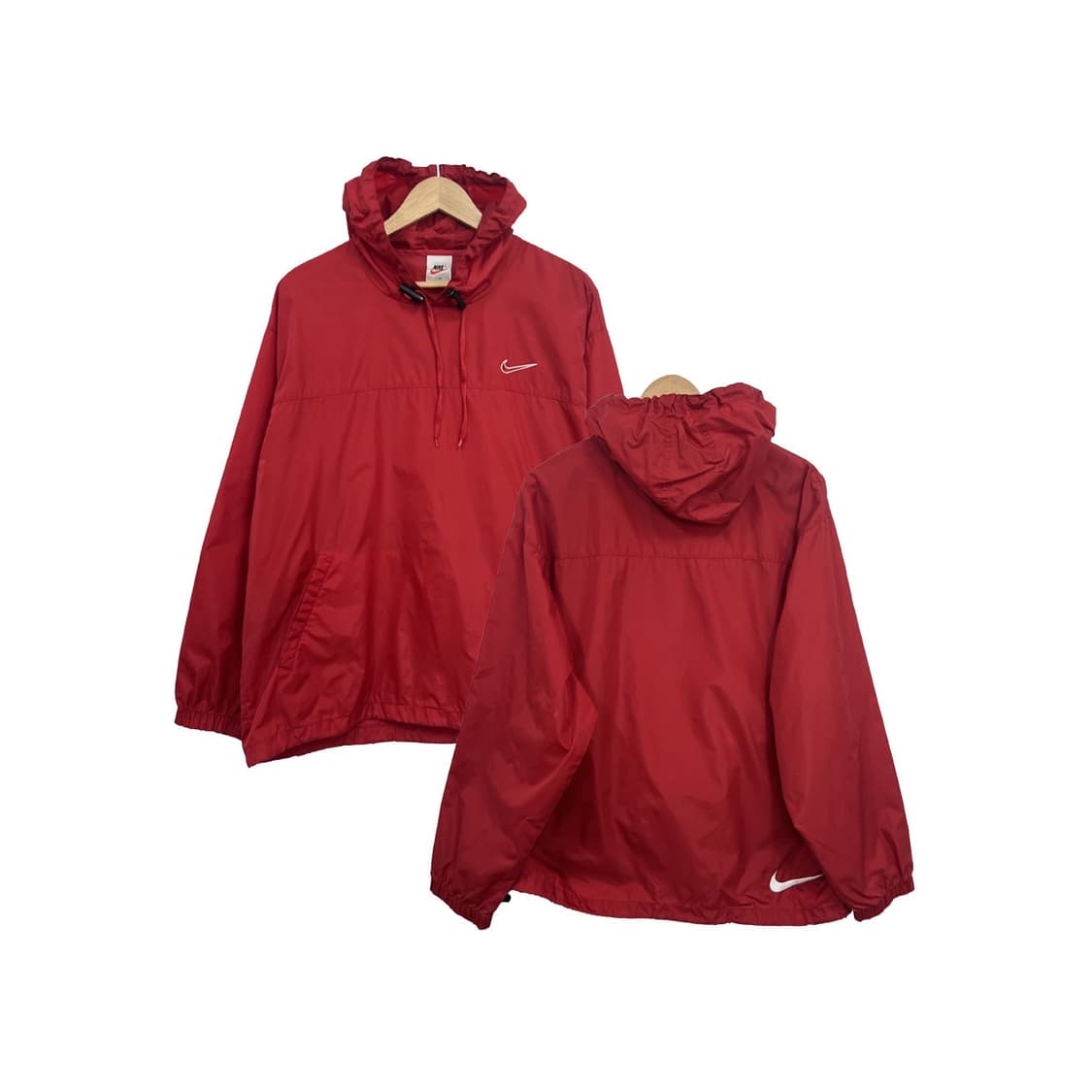 00s 나이키 올드스쿨 백 로고 스우시 아노락 바람막이 상품이미지1