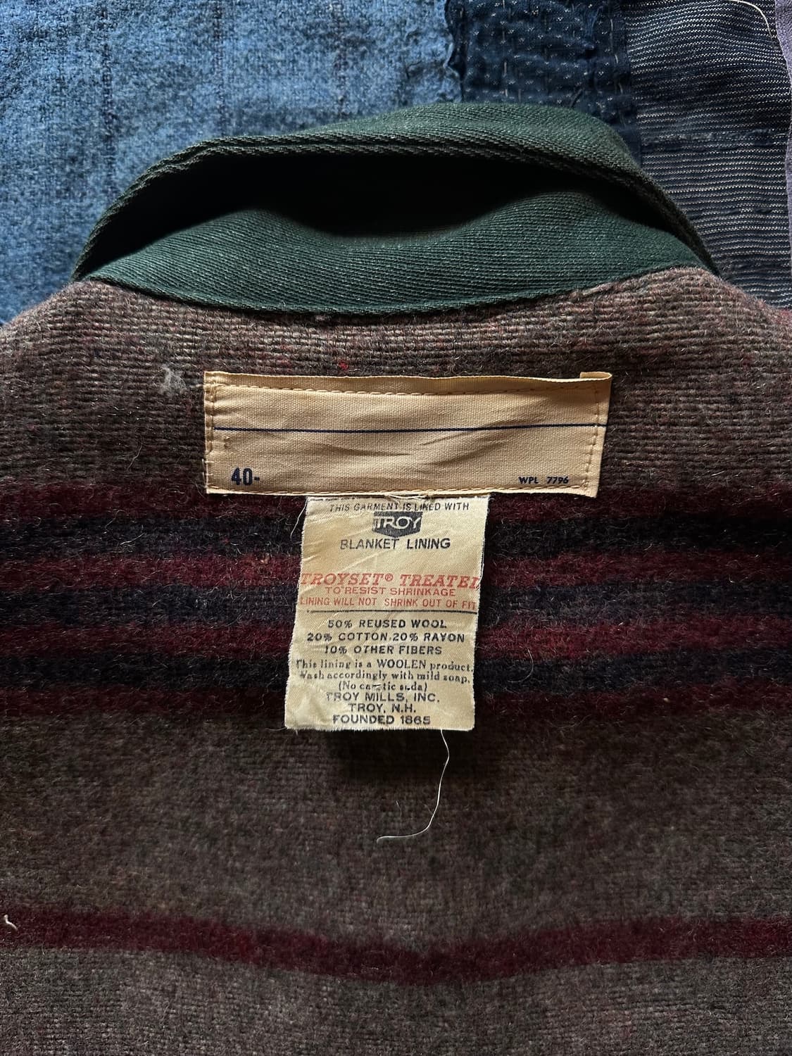 50s USA Whipcord Work Jacket 상품이미지10