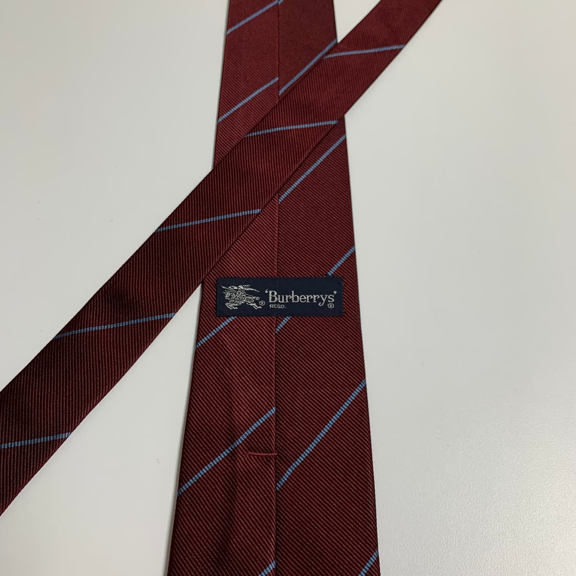 버버리(BURBERRY) 스트라이프 명품 클래식넥타이 A+등급 7.6cm 상품이미지5