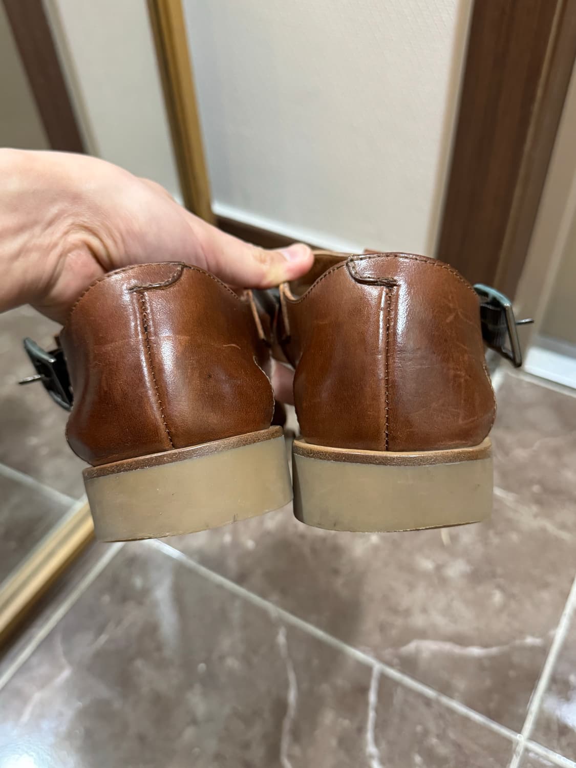 파라부트 퍼시픽 샌들 브라운 40 상품이미지4