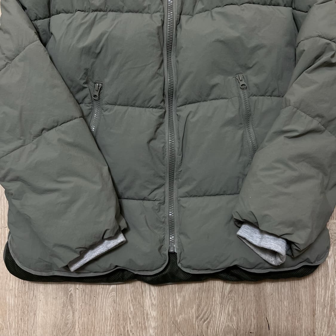 자라 오버사이즈 베이직 다운 숏패딩 S/90  상품이미지3