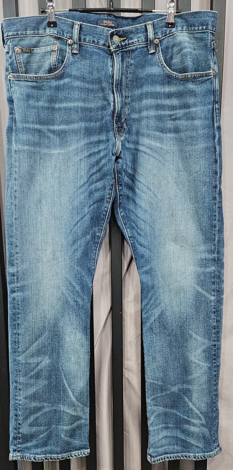 (큐알정품 최신형)폴로 랄프로렌 블루 데님 청바지 36X32 상품이미지1