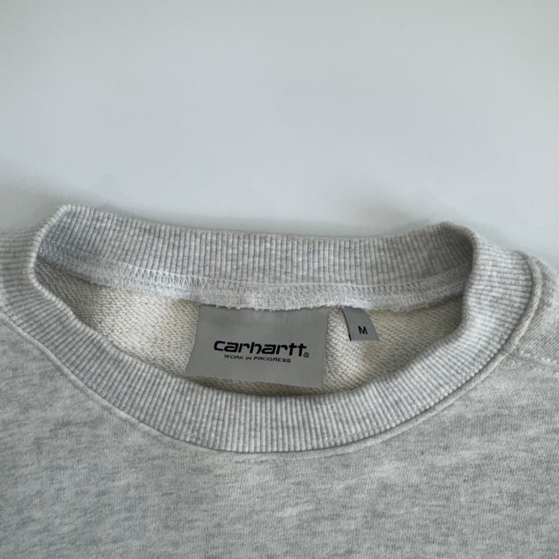 Carhartt 칼하트 백프린팅 멜란지 맨투맨 상품이미지5