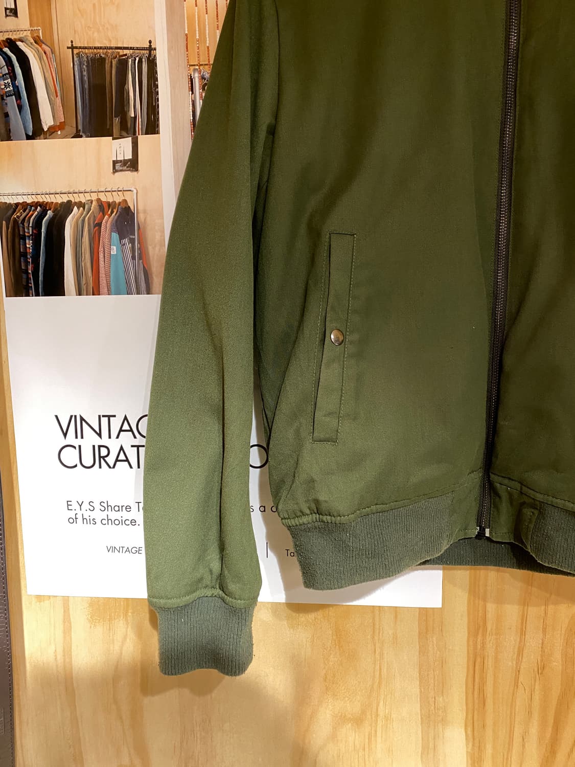 빈티지 ma-1 항공점퍼 상품이미지10