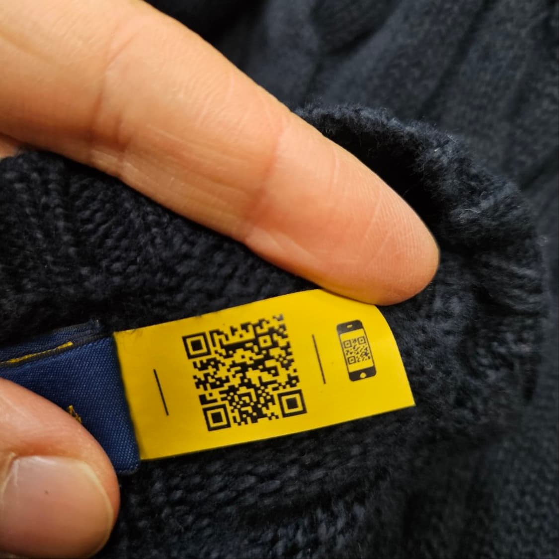 폴로 랄프 로렌 신형 QR 케이블 니트 XL 상품이미지2