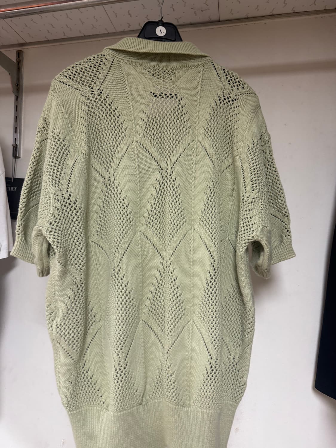 애프터프레이 리프 크로쉐 니트 가디건 (L) 상품이미지3