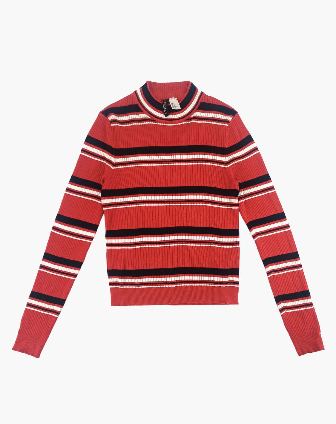 절판된y2k 니트 h&m 긴팔 티셔츠 블루종치에미 착용 상품이미지4