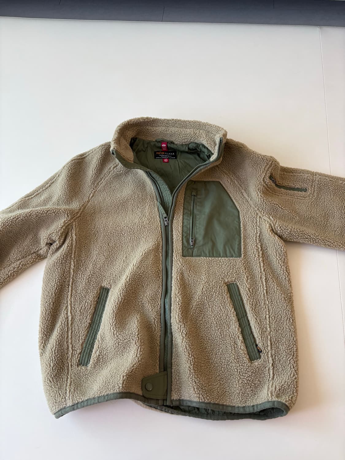 알파인포츠 폴라 플리스 자켓 L사이즈 상품이미지1