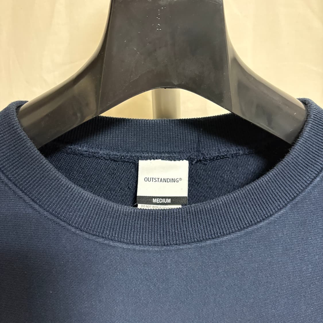 아웃스탠딩 빈티지 프린트 NAVY 스웻셔츠 / 네이비, M 상품이미지4