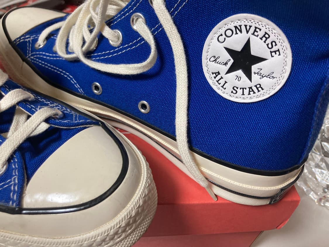 [컨버스,260]척70 러쉬블루 하이 풀박 상품이미지3