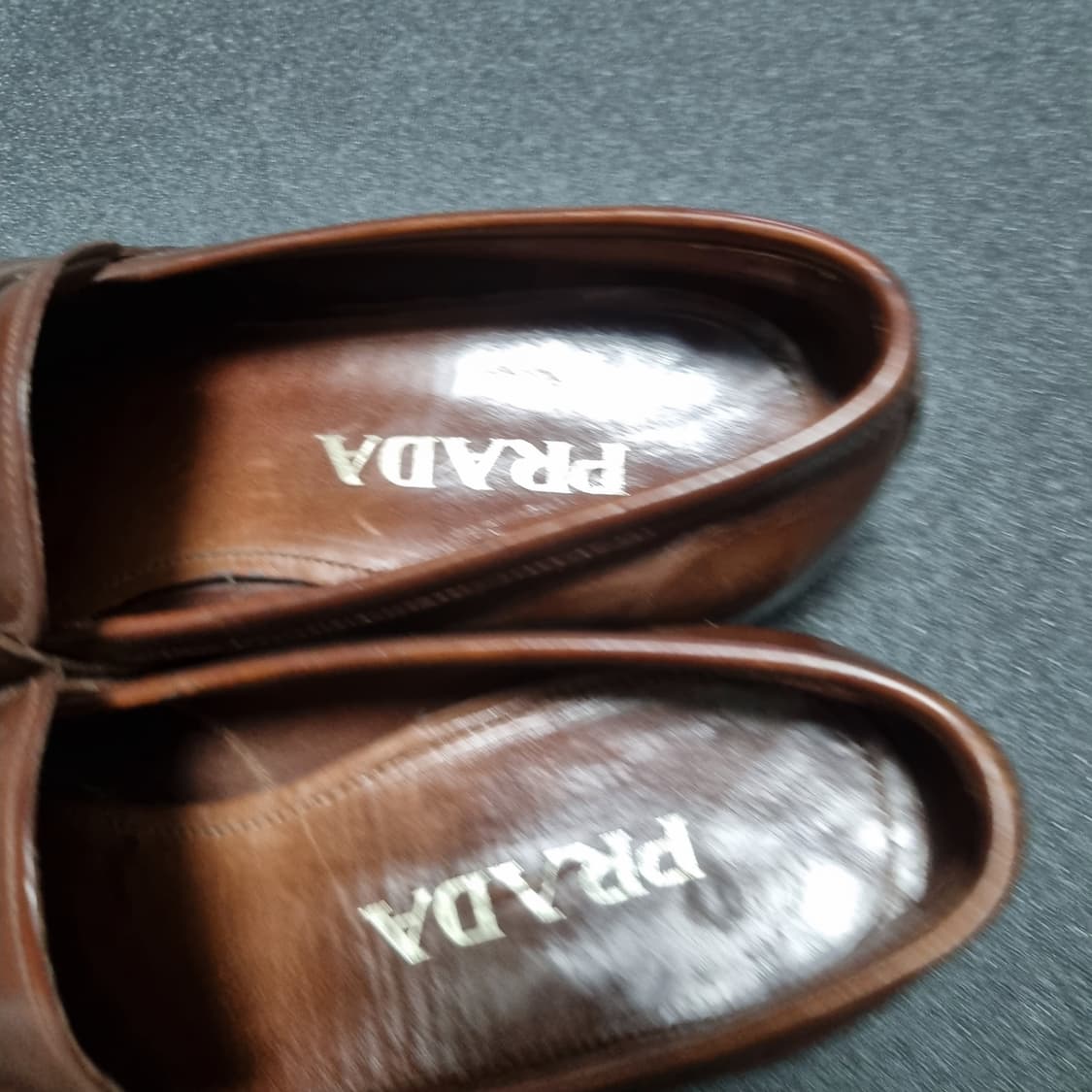 프라다 브라운로퍼 uk9.5 상품이미지4