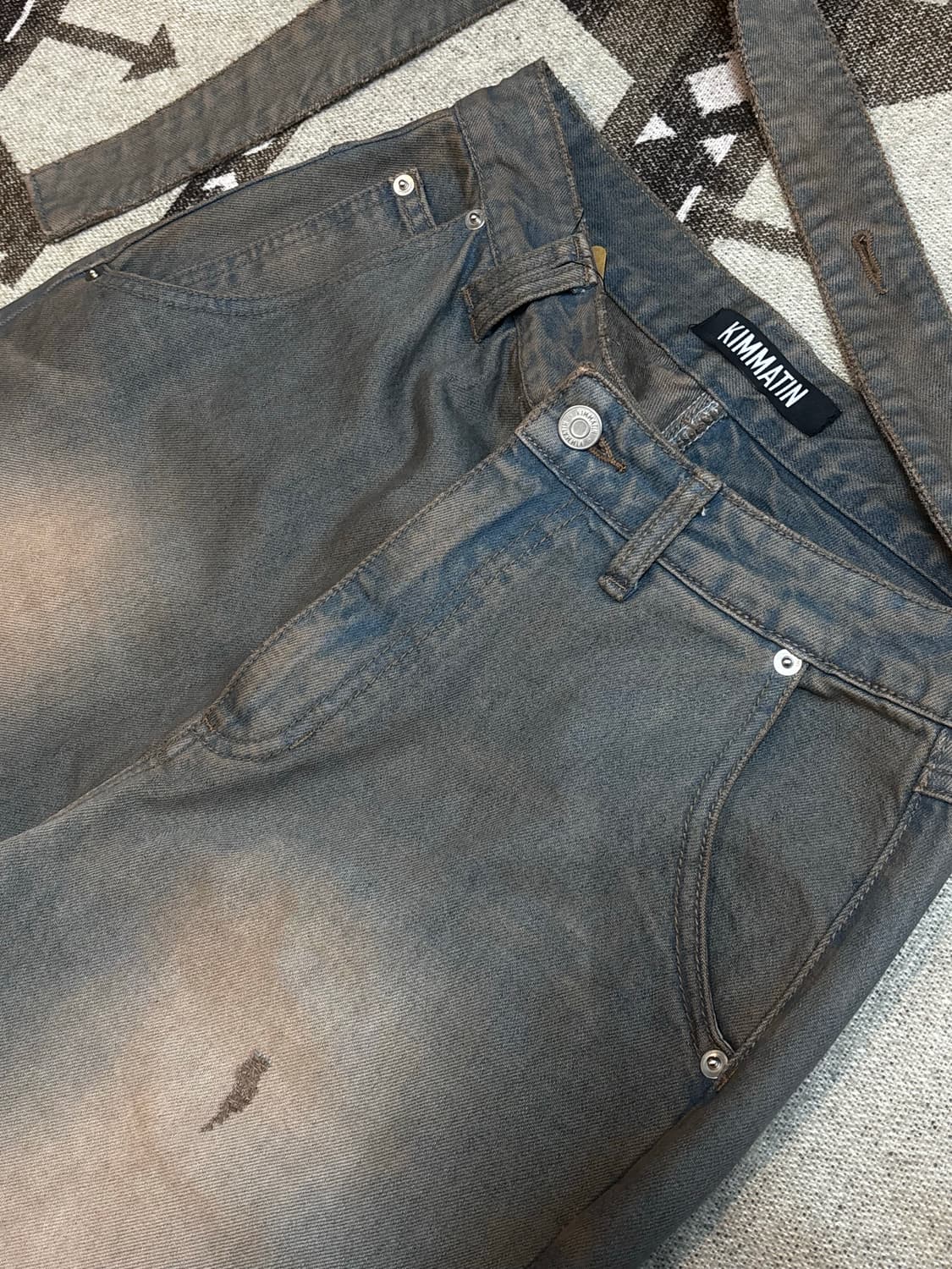 킴마틴(KIMMATIN) 마뗑킴 하이엔드 데님 팬츠 상품이미지4