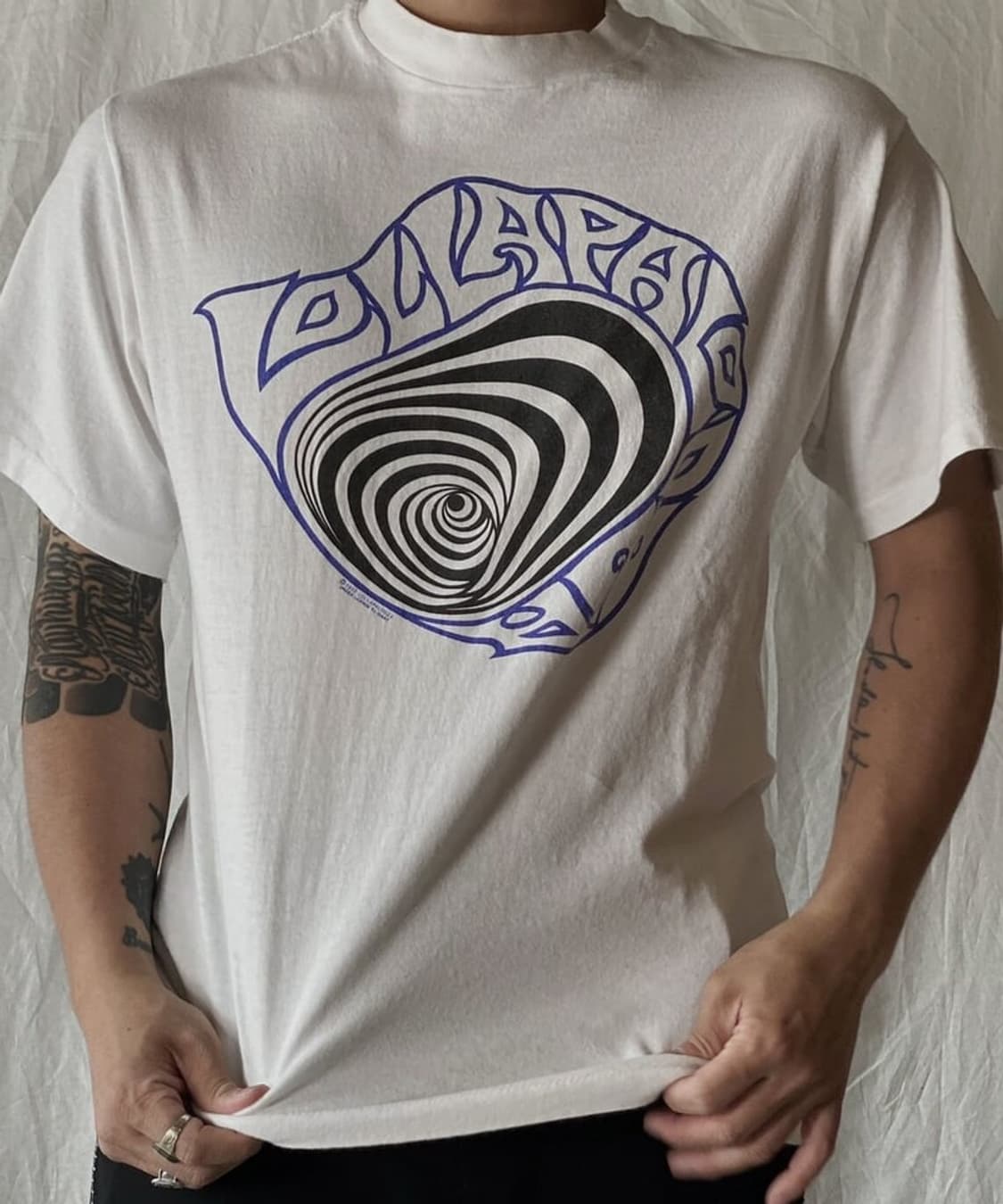 [L] 90s 롤리팔루자 LOLLAPALOOZA 빈티지 밴드티 상품이미지8