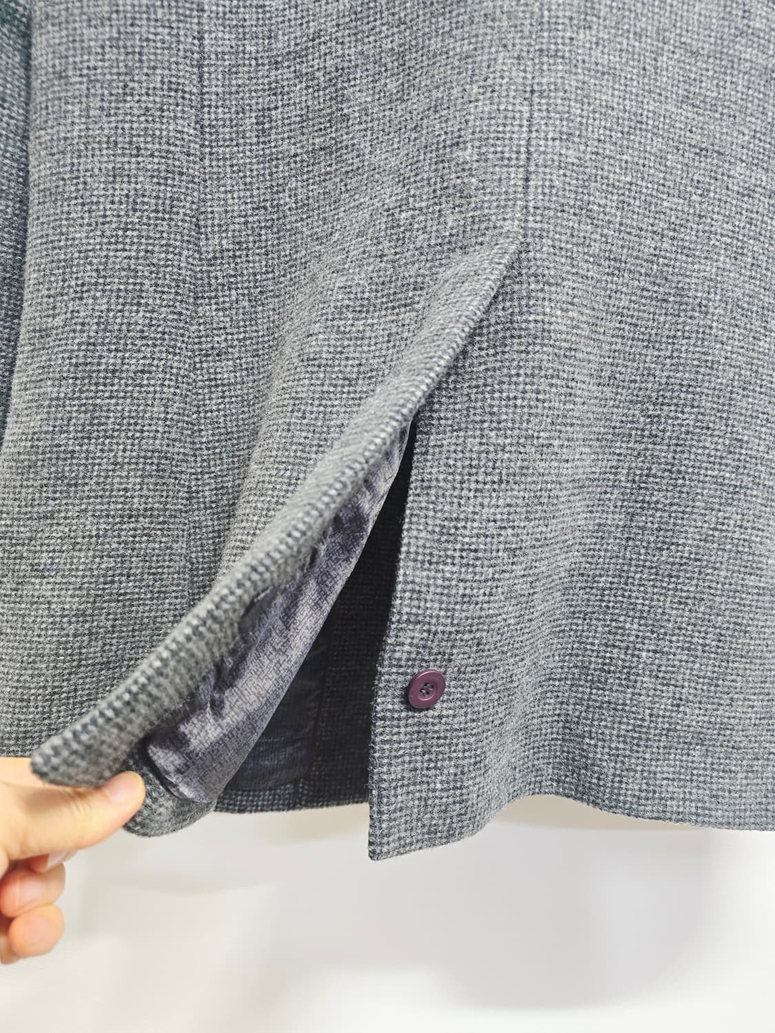 인디안 남성 코트 차콜 그레이 코트 상품이미지6