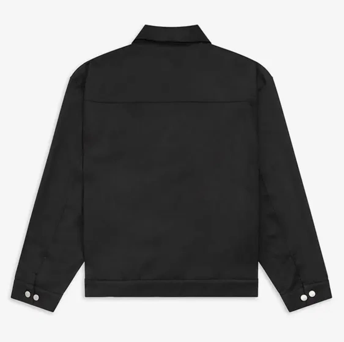 [M] 라프시몬스 프레드페리 블랙 데님 워크 자켓 상품이미지4