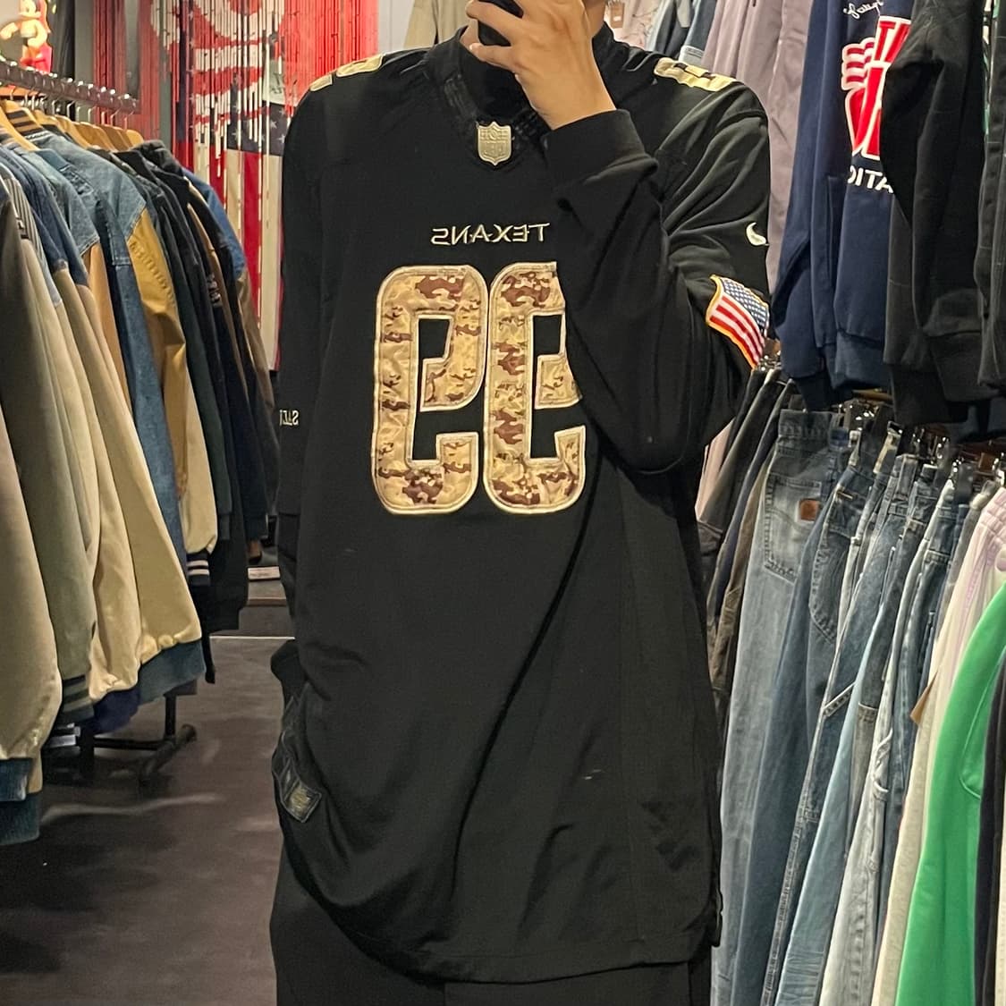 [IM] NFL TEXANS No.99 WATT 블랙 반팔져지 상품이미지4