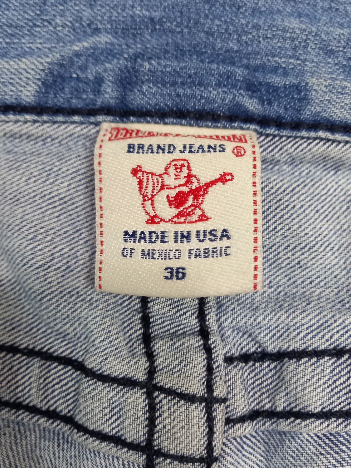 35-36 트루릴리젼 USA 워싱 일자진 커스텀 36-443 상품이미지6