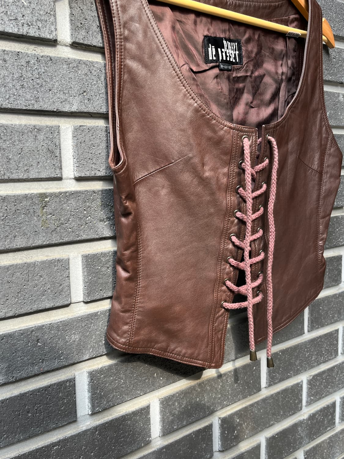 90s De Passer 천연 소가죽 베스트  상품이미지4