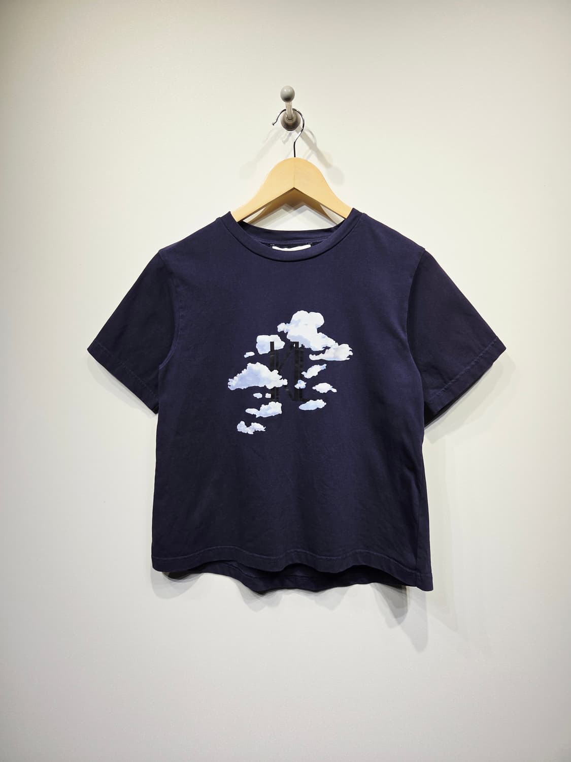 칼라거펠트. 여자 프린트 코튼 티셔츠_55 상품이미지1