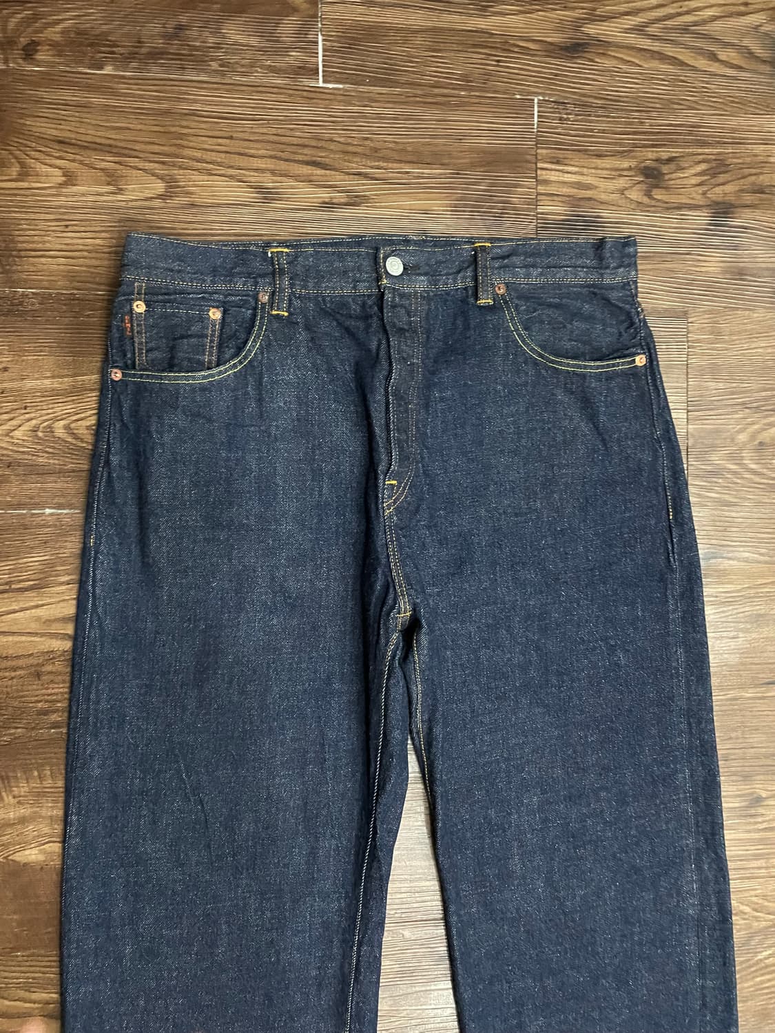 데밀 LOT. 009R 셀비지 데님 팬츠 상품이미지3