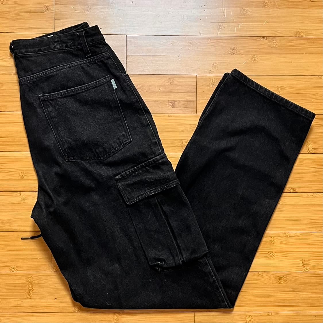 비에스래빗 블랙진 데님팬츠 L 상품이미지1