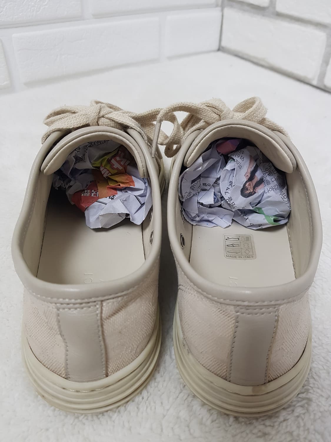 [36/정품] 구찌 gg 캔버스 여성스니커즈 상품이미지7