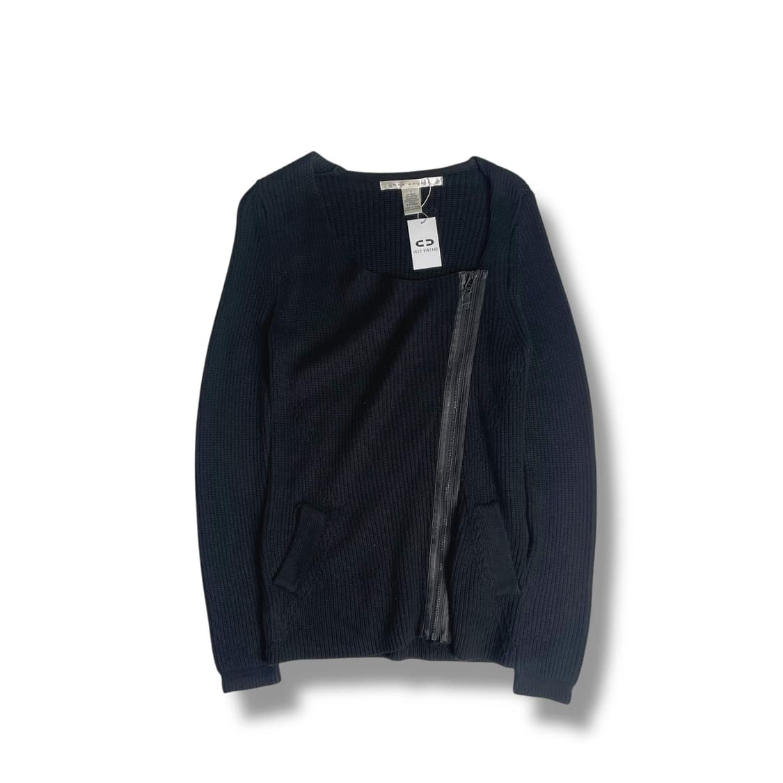 Max studio 코튼 레이온 블렌드 집업 자 상품이미지1