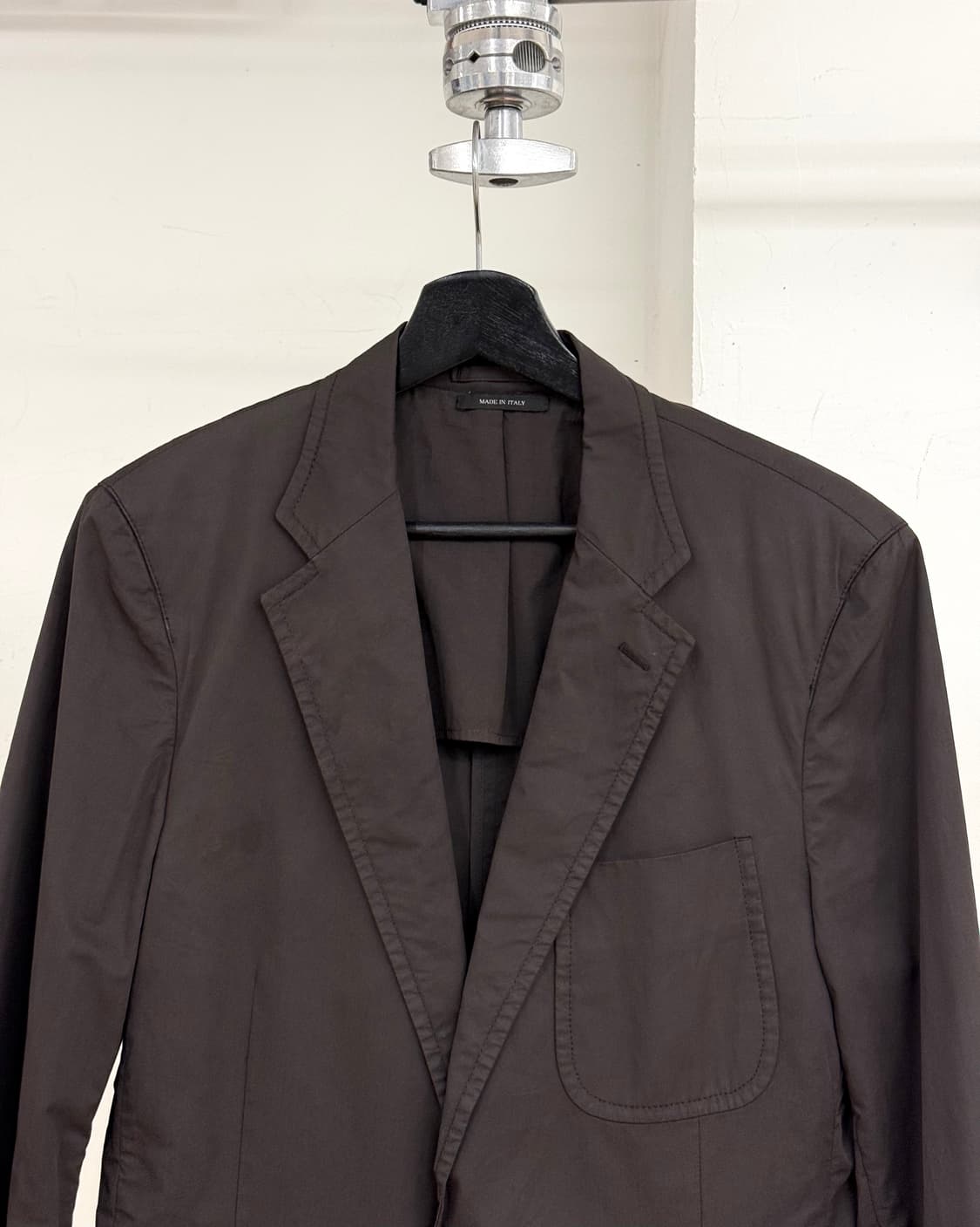 프라다 브라운 코튼 블레이저 상품이미지2