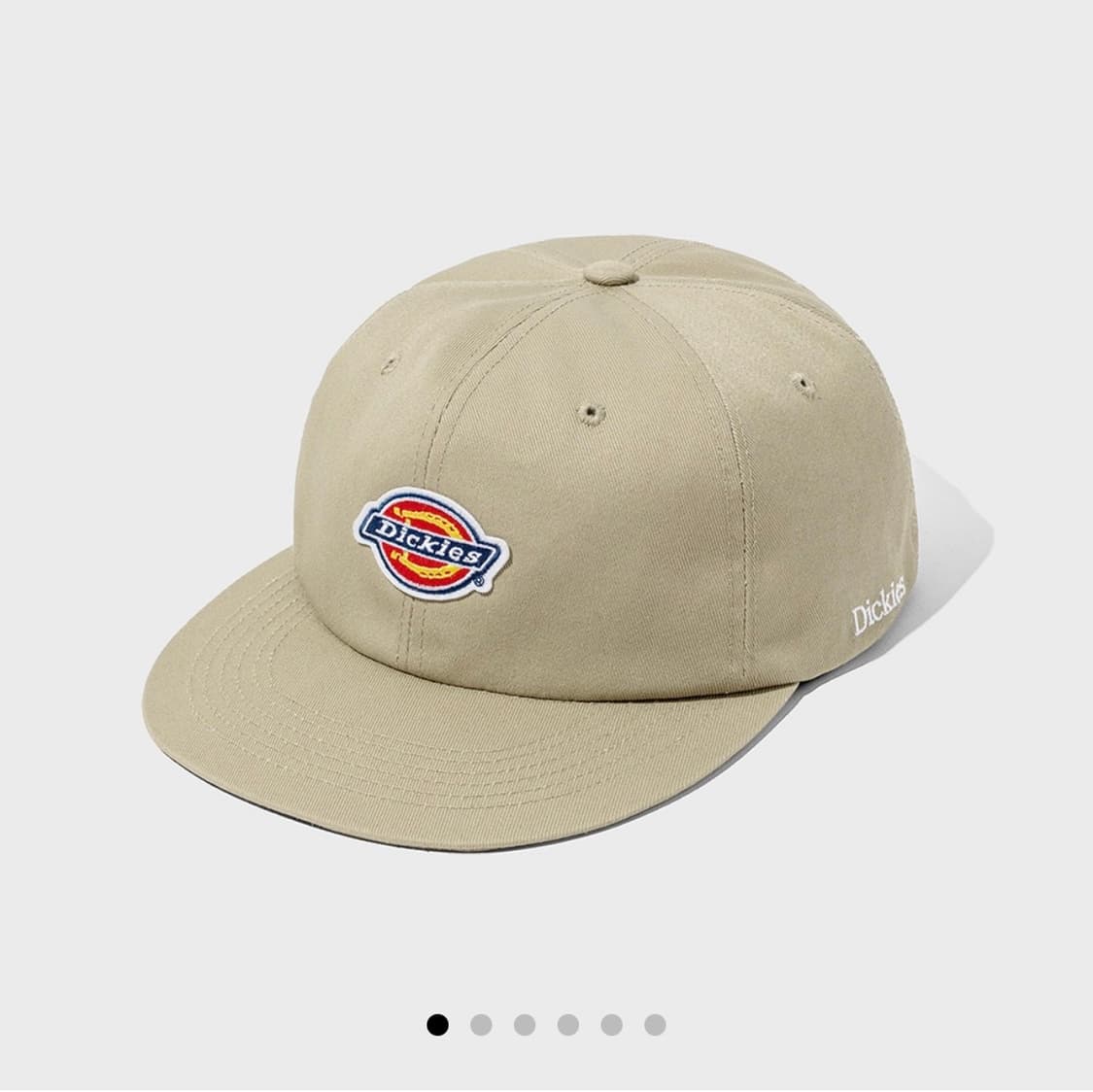 디키즈 OG 패브릭 6패널 캡 카키 상품이미지1