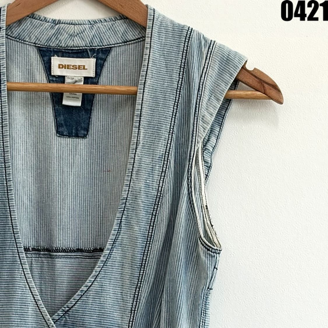 DIESEL 데님 점프수트 XXS 0421 상품이미지3