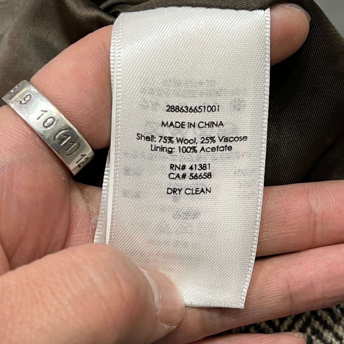  데님앤서플라이 헤링본 블레이저 y14719 상품이미지6