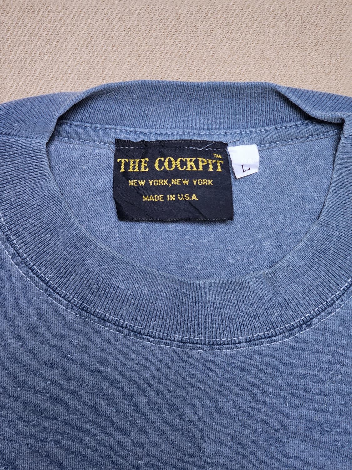 90s THE COCKPIT USA 싱글스티치 티셔츠16 상품이미지3