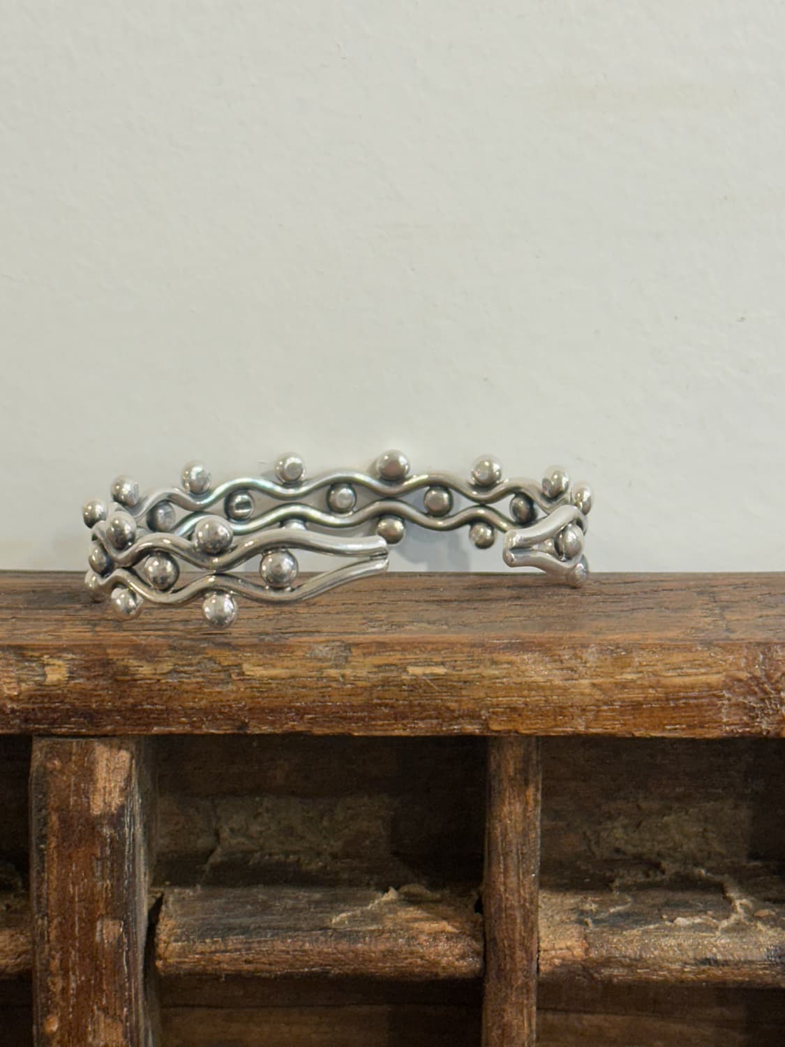 Ripple Dot 925Silver Bangle 상품이미지8