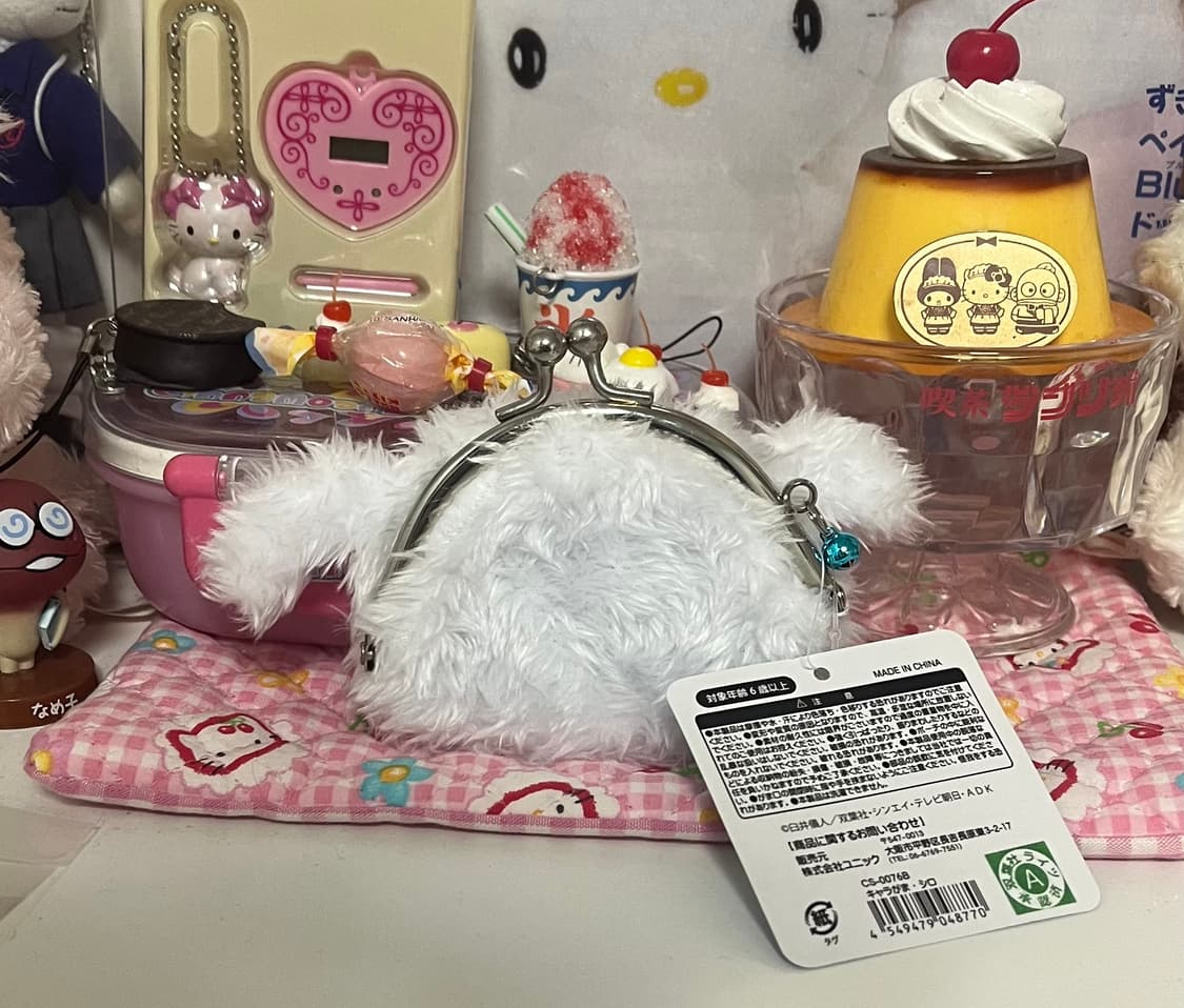 일본 짱구 흰둥이 미니 마스코트 파우치 동전지갑 미니 파우치 상품이미지2