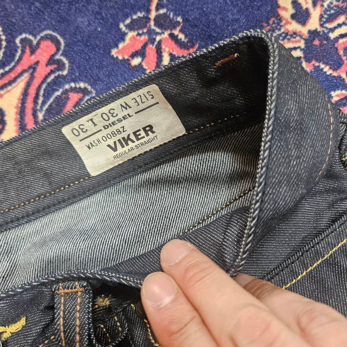 디젤(Diesel) 바이커 빈티지 데님 팬츠 30size 상품이미지4