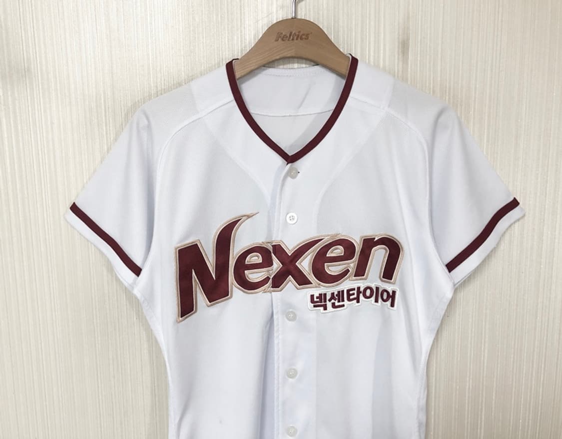 KBO 위팬 넥센(키움)히어로즈 홈유니폼/져지 85 #14 서건창(싸인) 상품이미지3