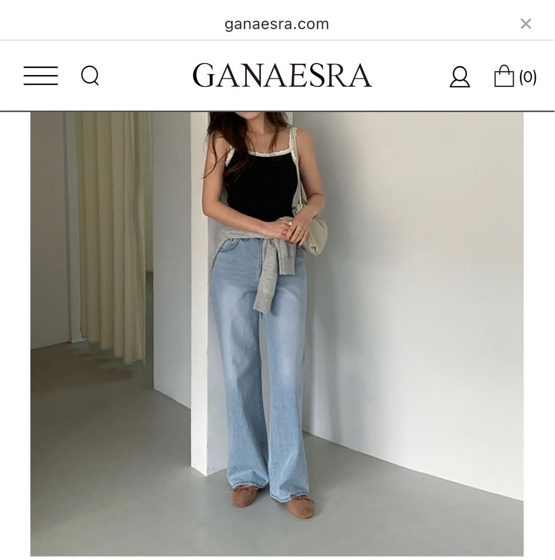 가내스라 오디네르 디핀연청데님(M) 상품이미지3