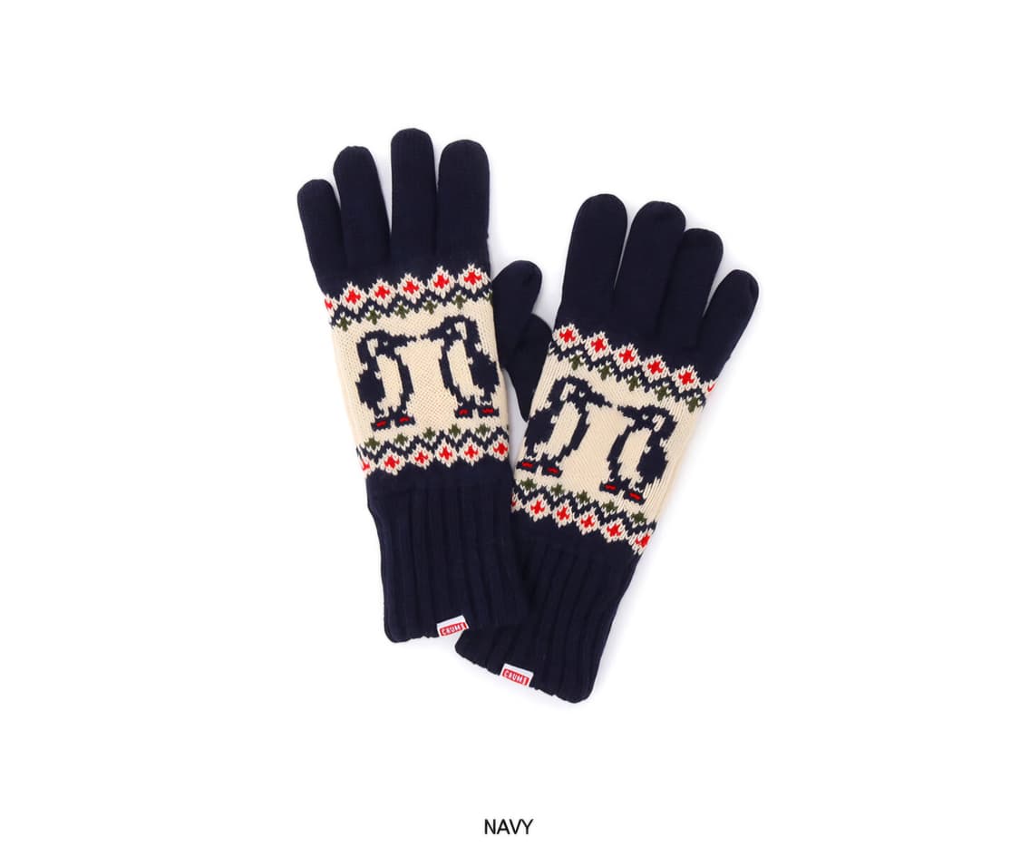 CHUMS 첨스 니트 장갑 새상품 남성M 상품이미지1