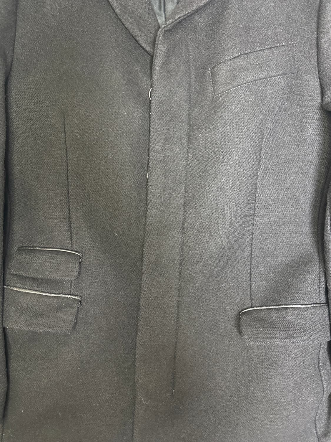 TIGER OF SWEDEN 싱글 울 코트 블랙 50 상품이미지2